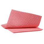Pannospugna Aquos - 18 x 20 cm - rosso - pack 10 pezzi - Perfetto - 0231C - 8000957023130 - DMwebShop - 1