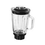 Frullatore Frullo Glass con bicchiere in vetro 600 W nero argento - 19751 - 2