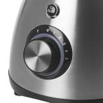 Frullatore Frullo Glass con bicchiere in vetro 600 W nero argento - 19751 - 4