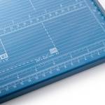 Taglierina a rullo professionale 552,70,5 x 36 cm 510 mm 20 fogli blu grigio - 19044 - 2