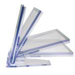 Portanome pieghevole da tavolo - 8 x 5 cm - conf. 36 pezzi - Lebez - 50978. - 8007509509784 - DMwebShop - 1