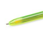 Penna a sfera a scatto multifunzione 4 Colors Fluo punta 1,0-1,6 mm - 19148 - 2