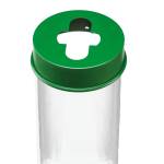 Contenitore da terra per batterie esauste 27 x 100 cm 10 lt trasparente - 19089 - 1