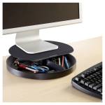 Supporto monitor Spin2 portaccessori portata massima 18 kg nero - 18702 - 1