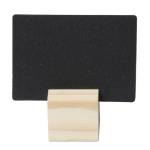 Supporti wood per targhette 6 targhette incluse set 12 pezzi - 18681 - 3