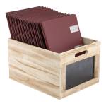 Cassetta portaMenu con lavagna 21 x 33 x 24,2 cm - 18682 - 5