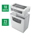 Distruggidocumenti Home Office P4 - taglio a frammenti 4 x 28 mm - IQ - Leitz 80090000 - 80091000 - 4002432118939 - DMwebShop - 2