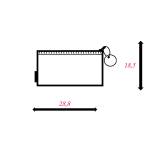 Busta con zip Bubble - 28,8 x 18,5 cm - EVA - colori pastello assortiti - conf. 5 pezzi - Sei Rota - P0432890 - 8000851810102 - DMwebShop - 1