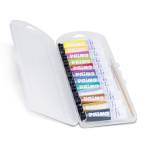 Tempera in tubetto 12 ml fluo metal scatola 12 pezzi - 22499 - 1