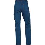 Pantalone da lavoro Panostrpa - sargia-poliestere-cotone-elastan - taglia XL - blu-arancio - Deltaplus - PANOSTRPAMOXG - 3295249230074 - DMwebShop - 1
