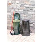 Trespolo portasacco diametro 38 cm altezza 85 cm 110 lt grigio scuro Mobil Plastic Mobilplastic 69 - 110 GRB - 22244 - 1