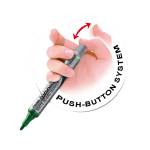 Marcatori Maxiflo con cancellino - punta conica 6 mm - colori assortiti - set 4 + 1 pezzi - Pentel - MWL5M-4N - 5011433133376 - DMwebShop - 4