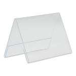 Display a V in plastica - 7,8 x 10,6 x 6,7 cm - A7 - Securit - PFT-ACV-A7 - 8719075282212 - DMwebShop - 1