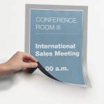 Cornice Duraframe Magnetic - A4 - 21 x 29,7 cm - argento - conf. 5 pezzi - Durable - 4869-23 - 86912CNF01 - DMwebShop - 2