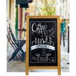 Lavagna a cavalletto - nero - 54,5 x 85 x 44 cm - Securit - SBD-BL-85 - 8718226491756 - DMwebShop - 1