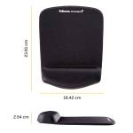 Mousepad con poggiapolsi in FoamFusion Microban PlusTouch - nero - Fellowes - 9252003 - 43859718917 - DMwebShop - 1