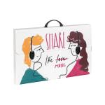 Valigetta polionda Smart 36,5 x 56,5 cm dorso 5,5 cm fantasie assortite - 23185 - 1