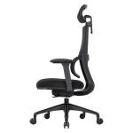 Poltrona semidirezionale Balance - in rete - nero - Unisit - CH3255 - 8059513462111 - DMwebShop - 1