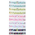 Righelli Fancy - 16 cm - fantasie assortite - barattolo 24 pezzi - Arda - R17DBAR - 8003438032614 - DMwebShop - 1