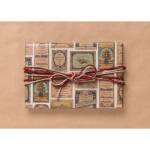 Carta regalo - kraft - Natura - 70 x 100 cm - scatola 100 fogli - Rex Sadoch - N4400GEN - 8006715220841 - DMwebShop - 1