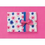 Carta regalo - raso - Fiori - 70 x 100 cm - scatola 100 fogli - Rex Sadoch - R4403GEN - 8006715132106 - DMwebShop - 1