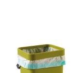 Pattumiera Gino - per rifiuti organici - 5 lt - verde - Perfetto - 29100 - 8052474291004 - DMwebShop - 2