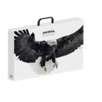 Valigetta polionda Animal Friends 38 x 53 cm dorso 5 cm fantasie assortite - 25438 - 3