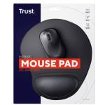 Tappetino mouse BigFoot - nero - Trust - 16977 - 8713439169775 - DMwebShop - 2