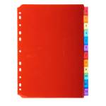 Intercalari neutri - PPL - A4 - trasparente - 12 posizioni - Exacompta - 3912E - 3130630039129 - DMwebShop - 2