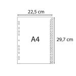 Intercalare alfabetico - PPL riciclato - A4 - A-Z - grigio - Exacompta - 1720E - 3130630017202 - DMwebShop - 2