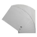Intercalare numerico - 31 tasti - A4 - PPL riciclato - grigio - Exacompta - 1931E - 3130630019312 - DMwebShop - 1