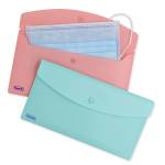 Buste con bottone - PPL - 9,9 x 21 cm - colori assortiti Pastel - conf. 5 pezzi - Favorit - 400151719 - 3045050459542 - DMwebShop - 1