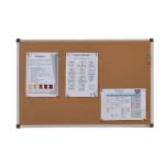 Lavagna - 60 x 90 cm - superficie in sughero - cornice in alluminio - Starline - CA03409214-SL01-STL - 8025133121899 - DMwebShop - 4