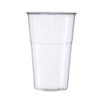 Bicchiere birra in PLA - 390 ml - trasparente - Green - conf. 20 pezzi - Dopla - 22708 - 8005090022453 - DMwebShop - 1