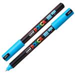 Marcatore Uni Posca PC1M - punta extra fine 0,7 mm - colori assortiti - conf. 10 pezzi - Uni Mitsubishi - M PC1MR 10P - 8007404249099 - DMwebShop - 7