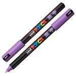 Marcatore Uni Posca PC1M - punta extra fine 0,7 mm - colori assortiti - conf. 10 pezzi - Uni Mitsubishi - M PC1MR 10P - 8007404249099 - DMwebShop - 8