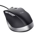 Mouse Fyda - a filo - nero - Trust - 24728 - 8713439247282 - DMwebShop - 3