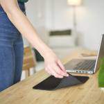 Tappetino Boye - per mouse - nero - Trust - 24743 - 8713439247435 - DMwebShop - 2