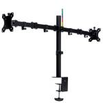 Braccio estensibile ergonomico per monitor doppio SmartFit nero - 26608 - 1