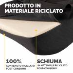 Cuscino Lombare Confort Breyta - 33 x 38 x 9 cm - in tessuto - nero - Fellowes - 100119852 - 43859803057 - DMwebShop - 2