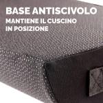 Cuscino Poggiapiedi Breyta - 10 x 45 x 30 cm - nero - Fellowes - 100119851 - 43859803088 - DMwebShop - 4