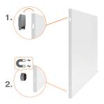 Lavagna Bianca Magnetica Infinity - 90 x 60 cm - Nobo - 1915714 - 5028252645515 - DMwebShop - 4