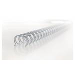 Dorsi spirale per rilegature - metallo - bianche - 34 anelli - passo 3:1 - 6,3 mm - scatola 100 pezzi - GBC - RG810470 - 5019577190125 - DMwebShop - 1