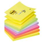 Blocco Super Sticky Z Notes R350NR 76 x 127 mm assortiti neon 100 fogli - 4634 - 1