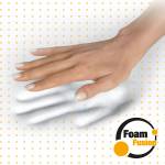 Poggiapolsi da tastiera in FoamFusion Microban PlusTouch nero - 22422 - 3