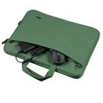 Borsa per notebook Bologna ecocompatibile da 16 verde salvia - 25869 - 3