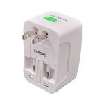 Adattatore da viaggio universale bianco Melchioni - 28273 - 2