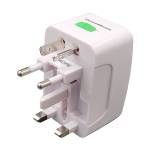 Adattatore da viaggio universale bianco Melchioni - 28273 - 4