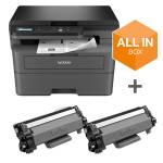 Stampante Multifunzione - Laser monocromatica - Brother - DCPL2627DWXLRE1 - 4977766831345 - DMwebShop - 2