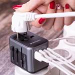 Adattatore da viaggio UTA 03 PD30W QC 2xUSB 2xType C - 29034 - 2